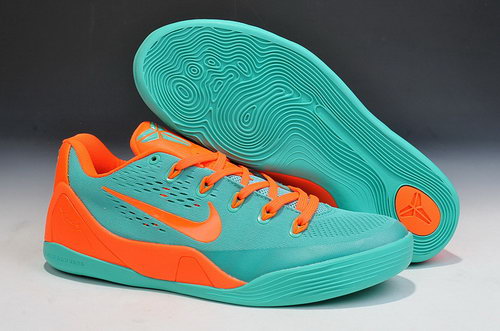 Mens Nike Zoom Kobe 9 Shoes Orange Green Review